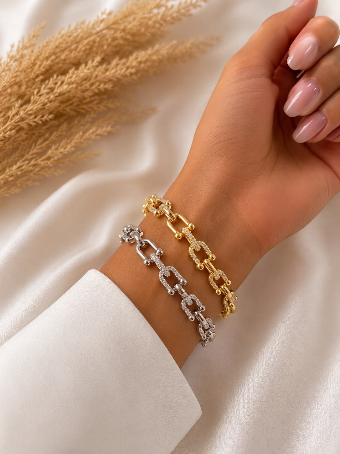Tiffany bracelet gold plated