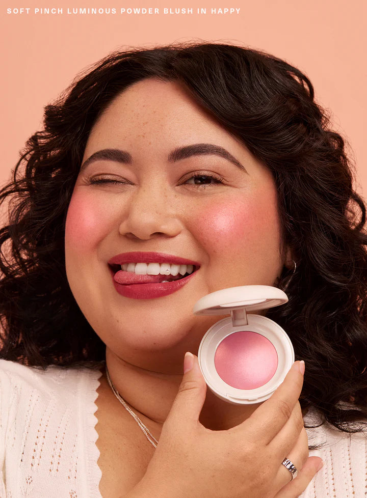 0Rare beauty Soft Pinch Luminous Powder Blush shade happy