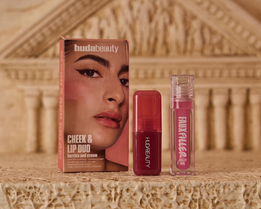 Huda Beauty Cheek & Lip Duo Berries And Cream