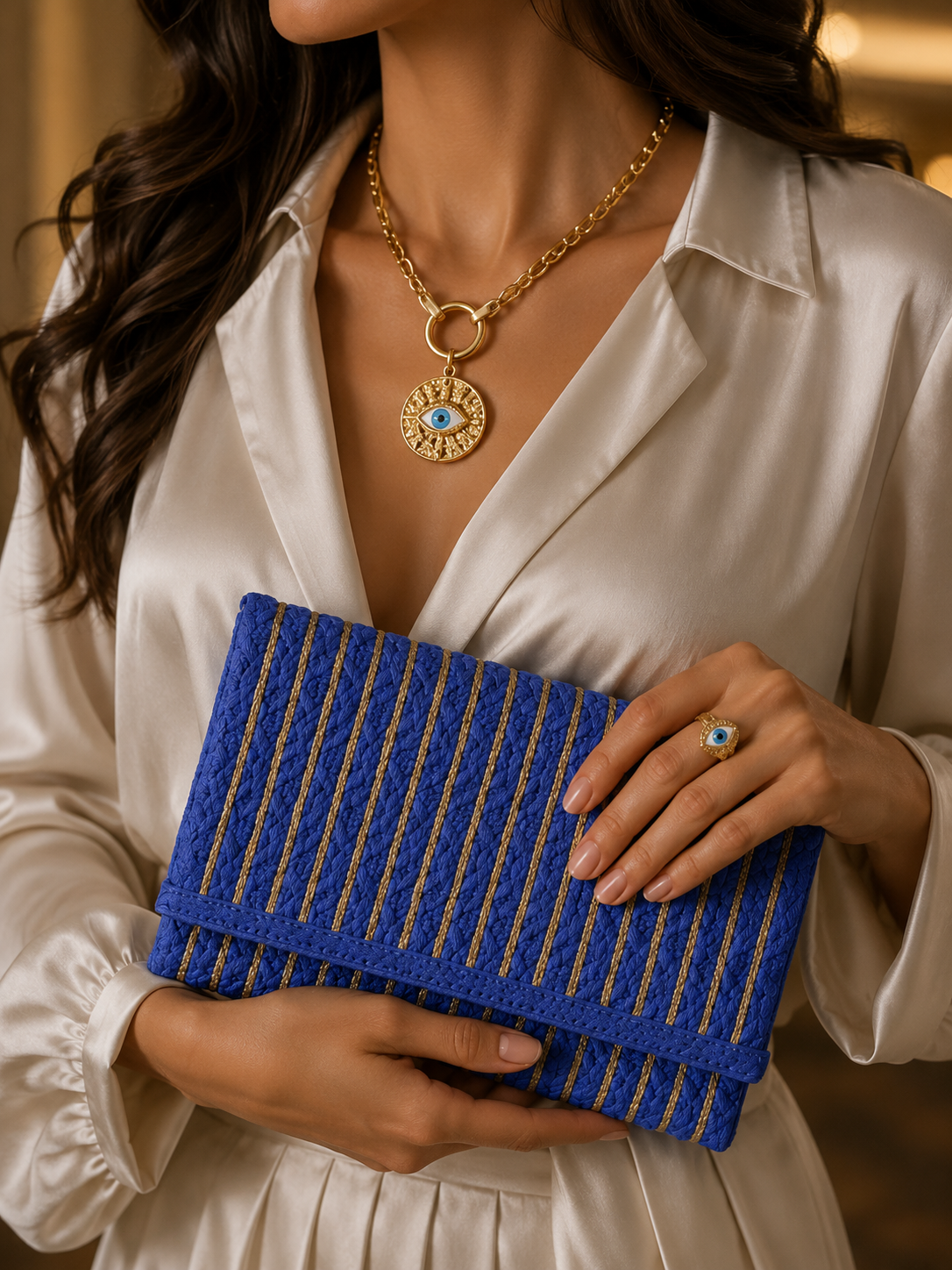 Summer clutch bag
