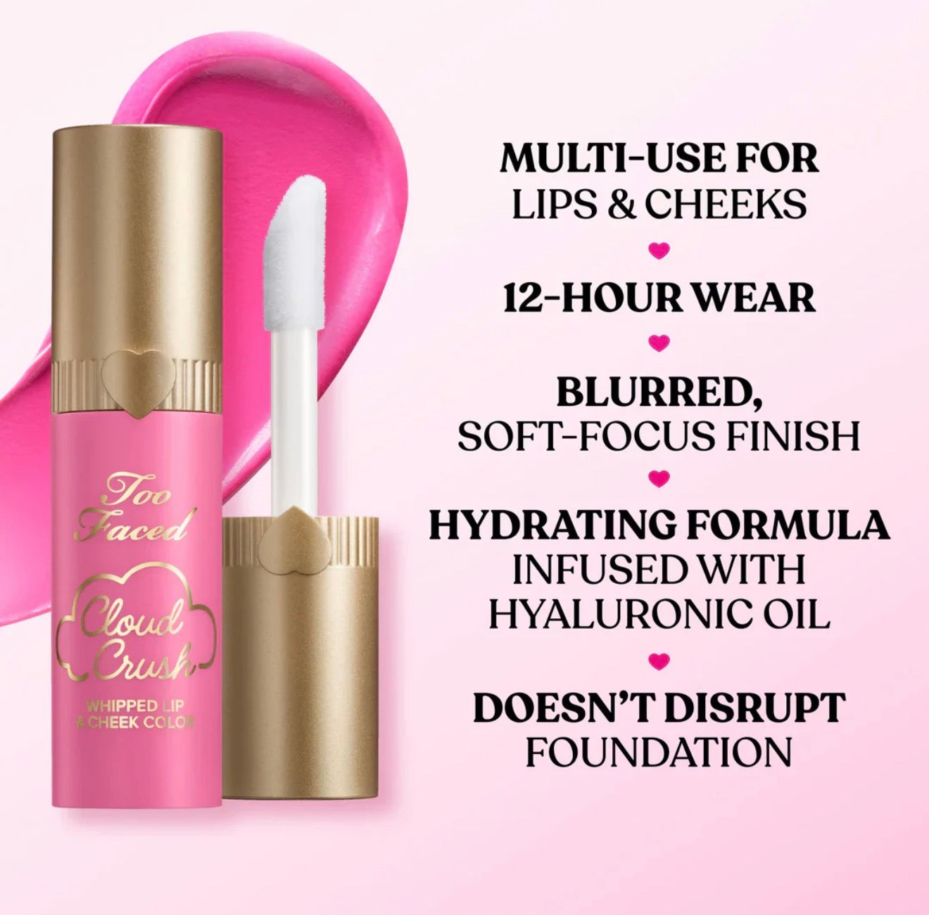 Too Faced Cloud Crush Blush Whipped Lip & Cheek Duo