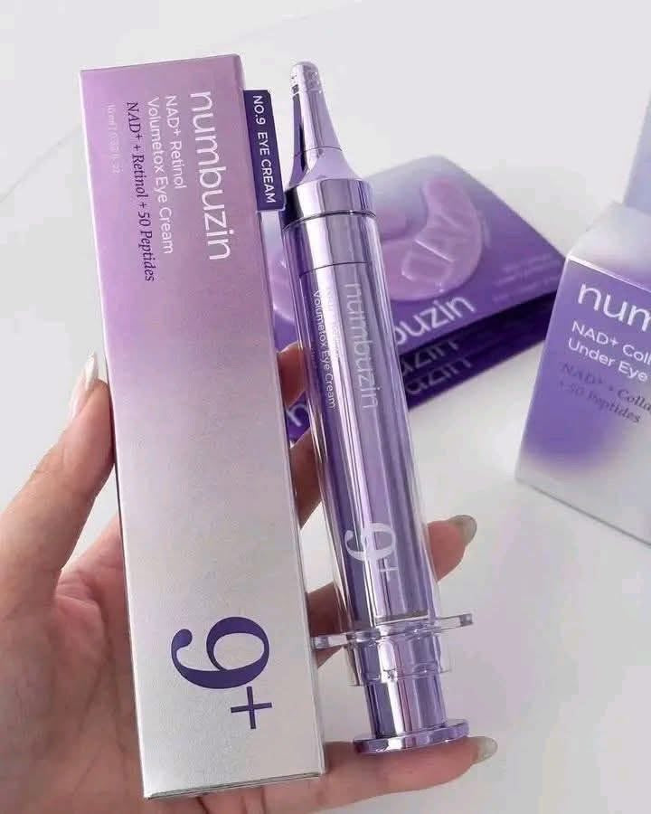 Numbuzin No.9 NAD+ Retinol Volumetox Eye Cream 10ml