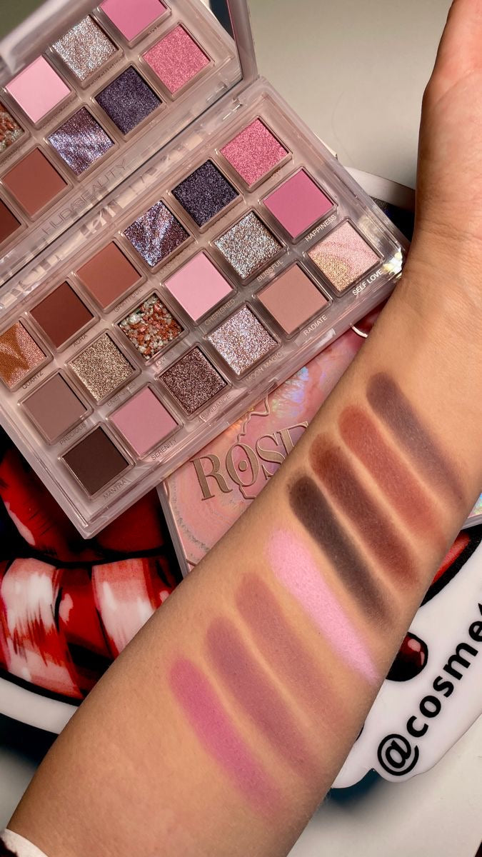 Hudabeauty eyeshadow rose Quartz