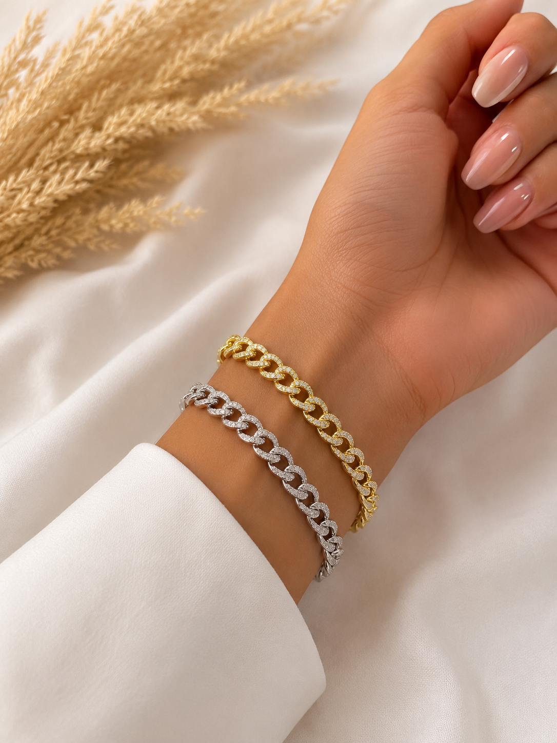 Gourmet bracelet gold plated