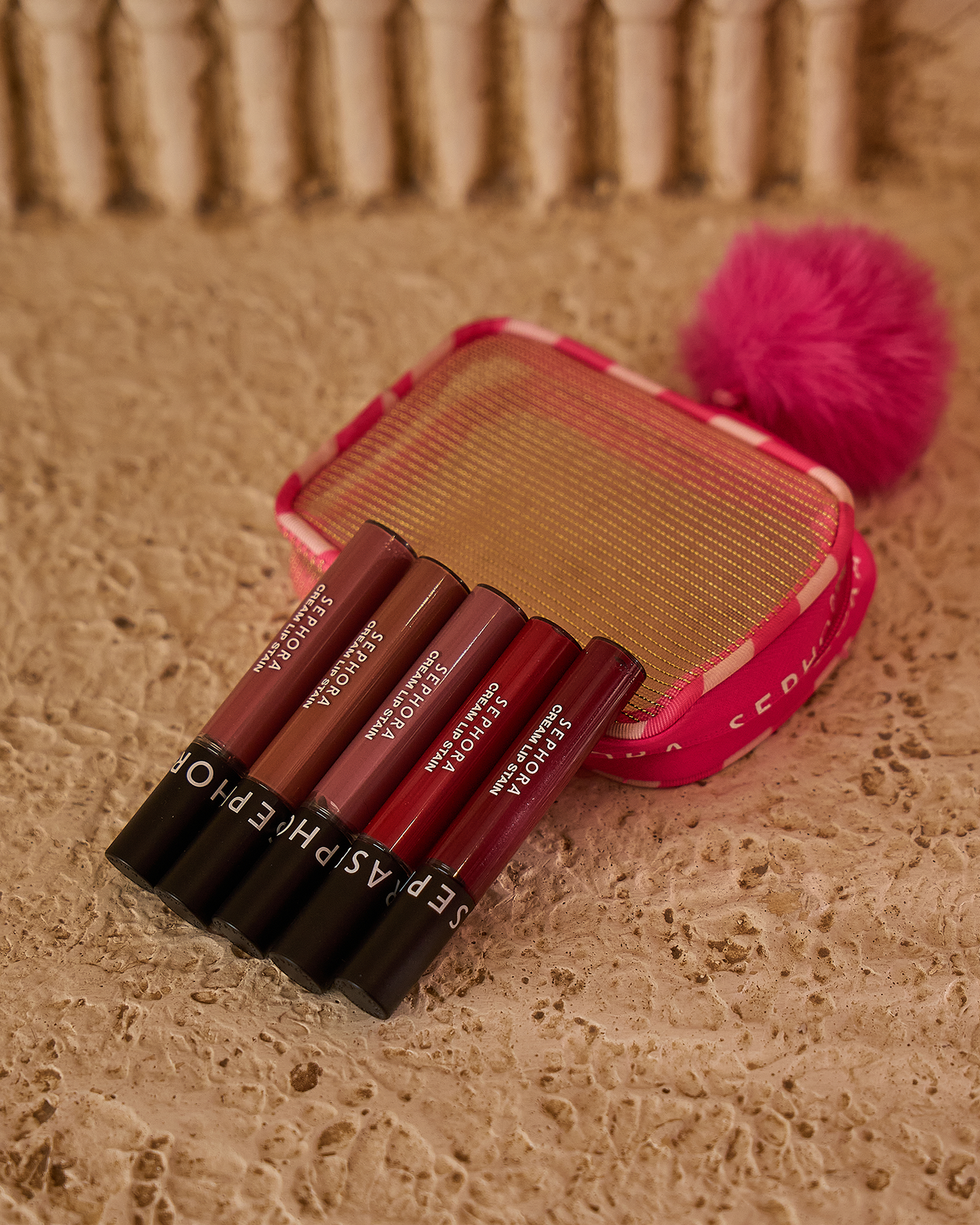 SEPHORA 5pc Cream Lip Stain Makeup Gift