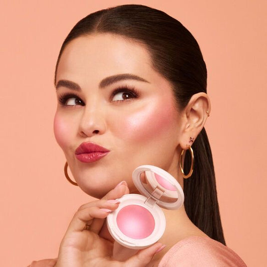 0Rare beauty Soft Pinch Luminous Powder Blush shade light warm pink