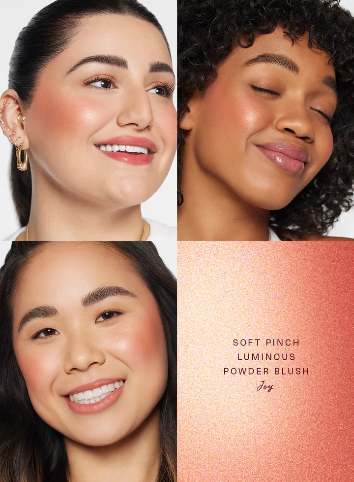 0Rare beauty Soft Pinch Luminous Powder Blush shade muted peach