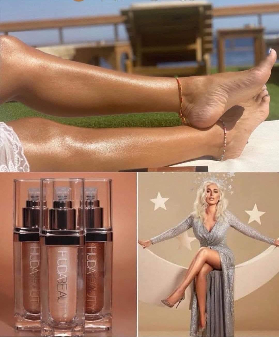 0Hudabeauty highlighter full cover waterproof