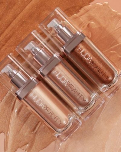 0Hudabeauty highlighter full cover waterproof