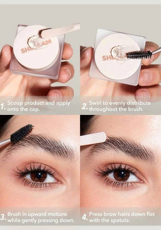 sheglam
Set me up brow hold🩶
Crystal clear 🤍
12h long lasting