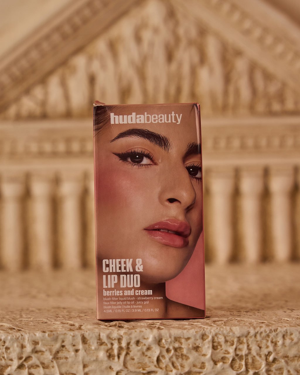 Huda Beauty Cheek & Lip Duo Berries And Cream