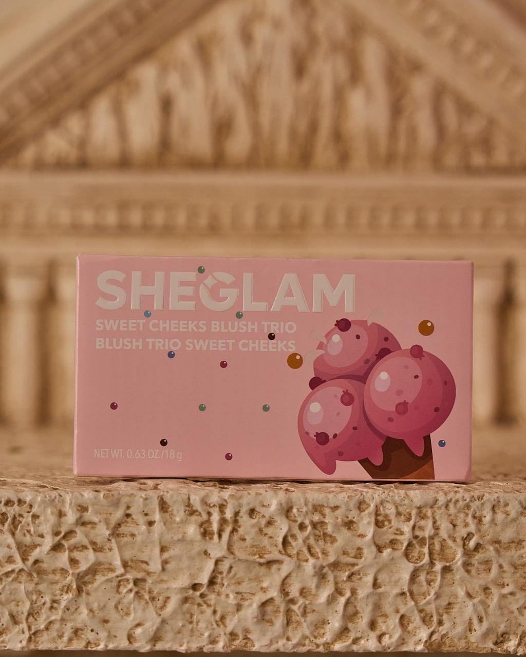 Sheglam Sweet Cheeks Blush Trio Enamored 3 Color Powder Blush