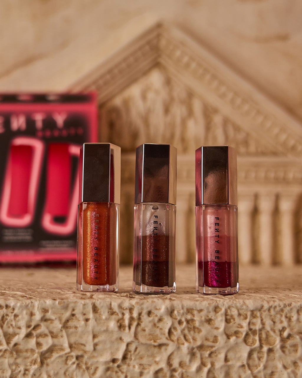 Fenty Beauty Glossy Posse Viii 3-Pieces Lip Luminizer Set - 3x9ml